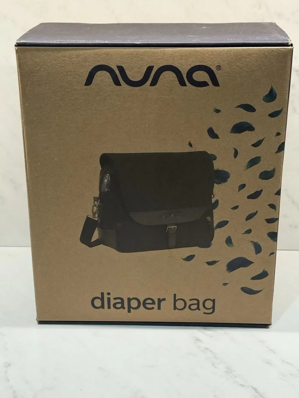 Nuna Diaper Bag – Sleek, Versatile Luxury Baby Travel Bag (New in Box) Caviar